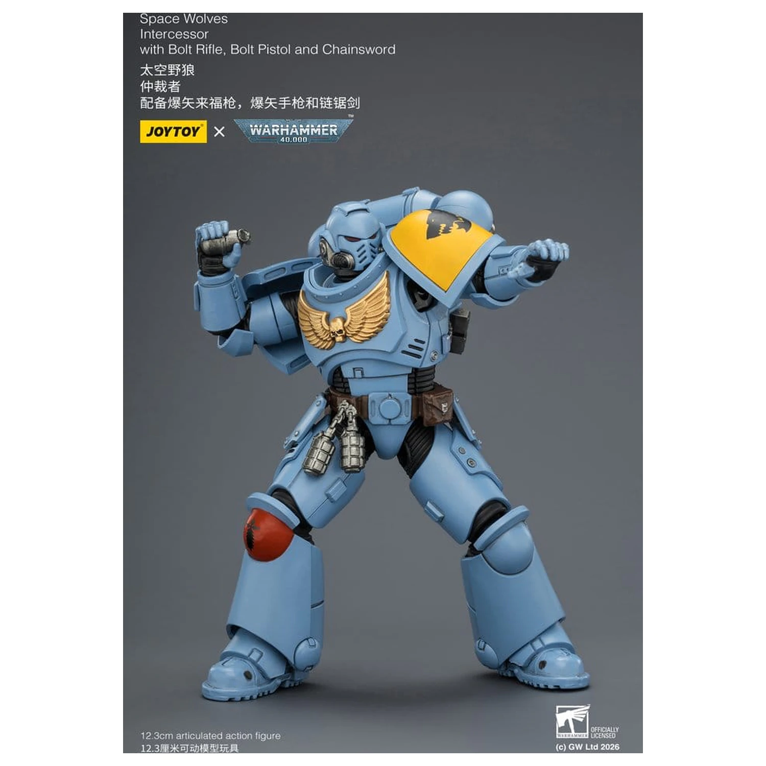 Warhammer 40,000 figurica Space Wolves Intercessor 12 cm fotografija proizvoda