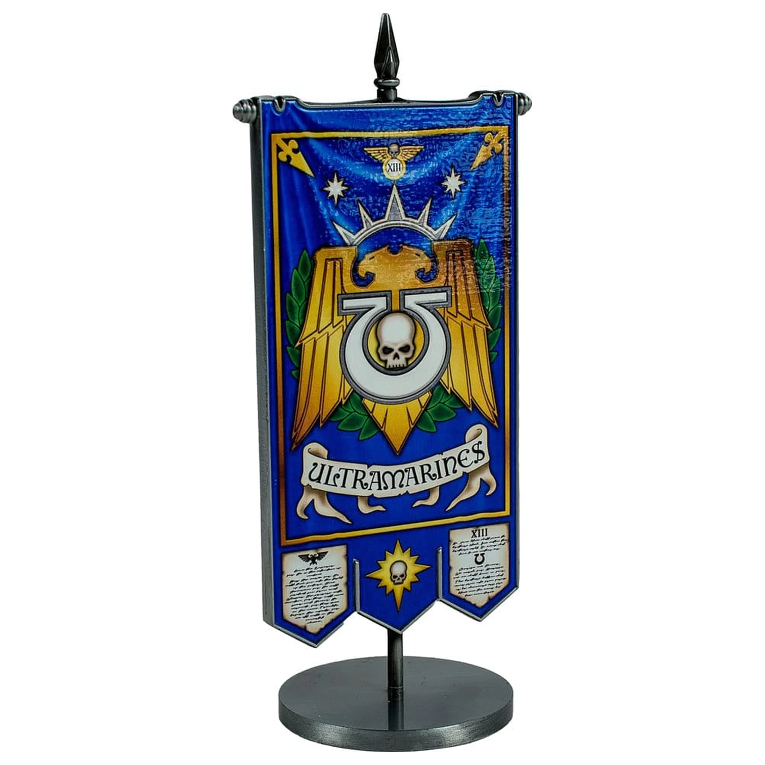 Warhammer 40,000 Stolni banner Ultramarines Chapter fotografija proizvoda