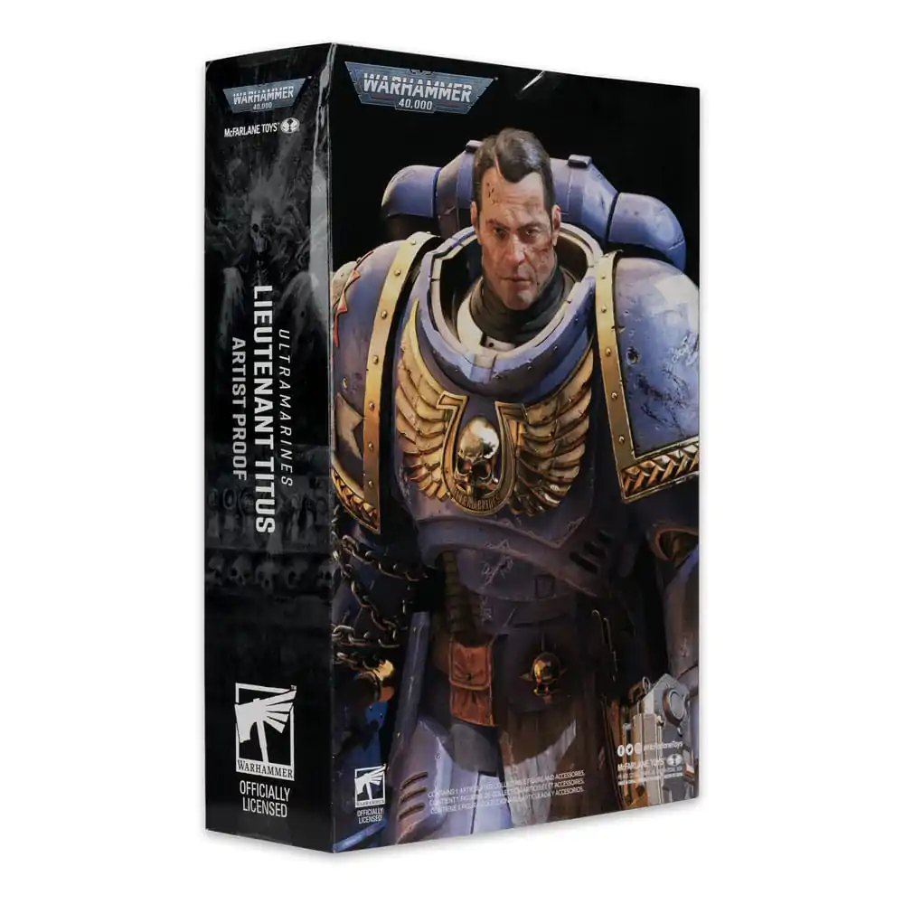 Warhammer 40,000 akcijska figura Ultramarines: Lieutenant Titus (Artist Proof) 18 cm fotografija proizvoda