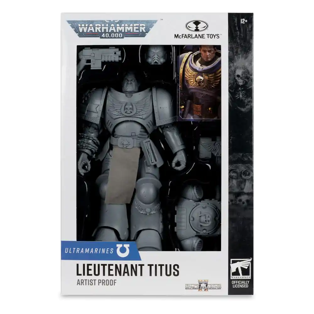 Warhammer 40,000 akcijska figura Ultramarines: Lieutenant Titus (Artist Proof) 18 cm fotografija proizvoda