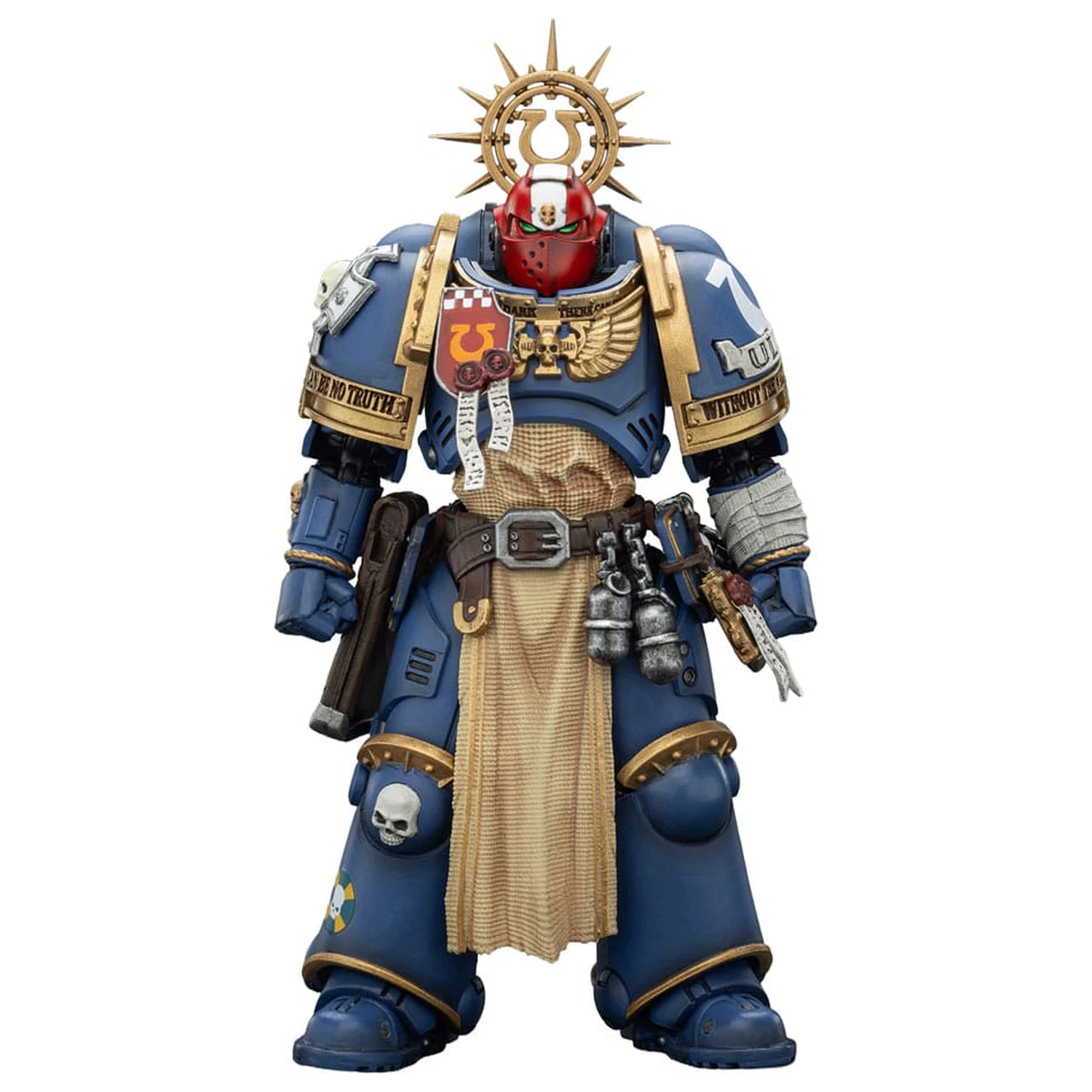 Warhammer 40,000 Akcijska figura Ultramarines Metaurus s energetskom sjekirom, energetskim štitom i plazma pištoljem 13 cm fotografija proizvoda