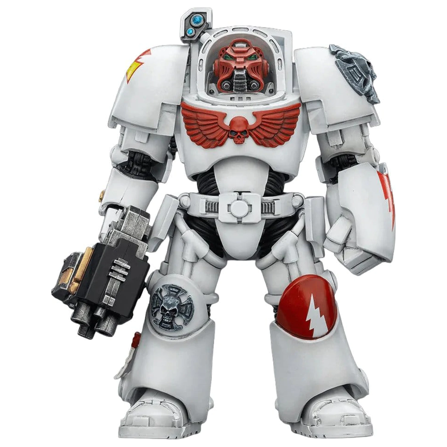 Warhammer 40,000 figurica White Scars Terminator 2 s energetskom šakom i olujnim bolterom 14 cm fotografija proizvoda