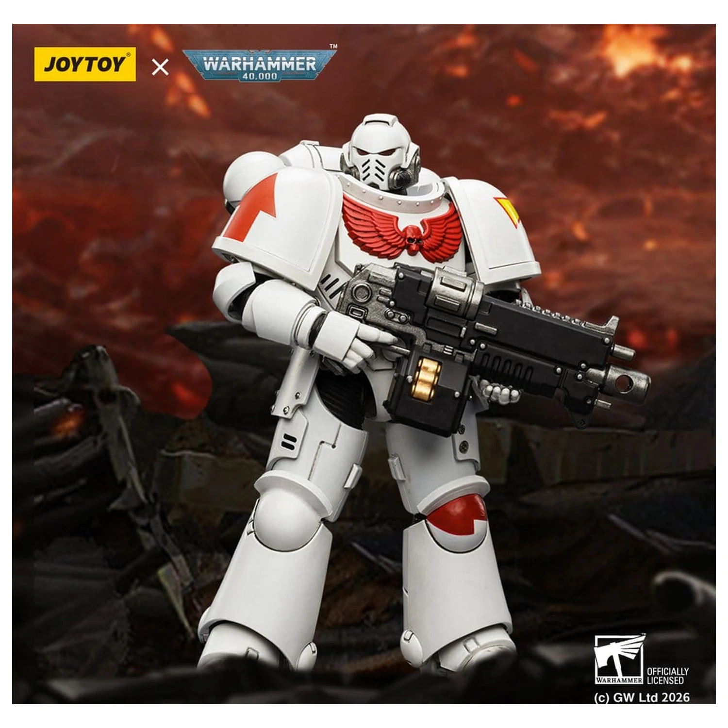 Warhammer 40,000 Akcijska figura White Scars Intercessor 12 cm fotografija proizvoda