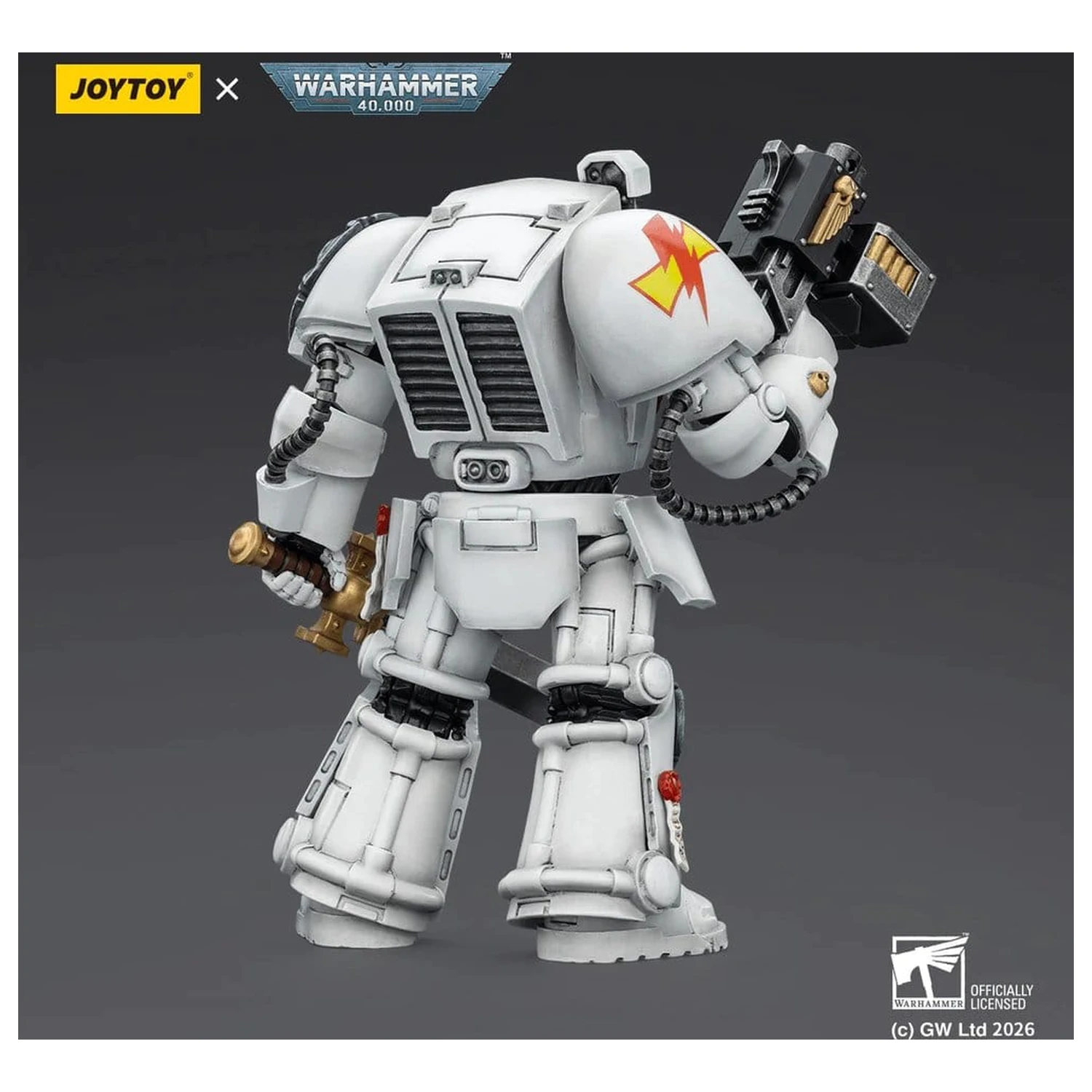 Warhammer 40,000 figurica White Scars Terminator 1 s energetskim mačem i Storm Bolterom 14 cm fotografija proizvoda