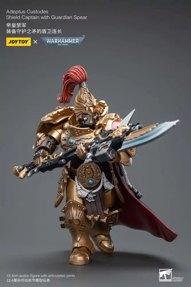 Warhammer 40k akcijska figura 1/18 Adeptus Custodes Shield Captain s Guardian Spear 12 cm fotografija proizvoda