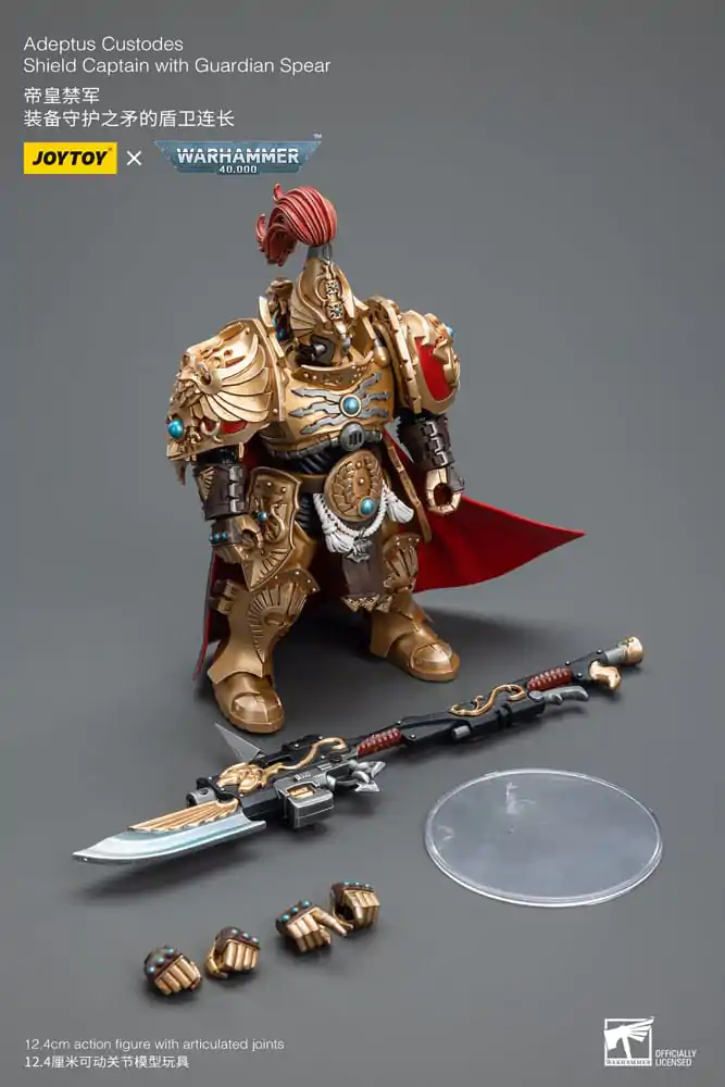 Warhammer 40k akcijska figura 1/18 Adeptus Custodes Shield Captain s Guardian Spear 12 cm fotografija proizvoda