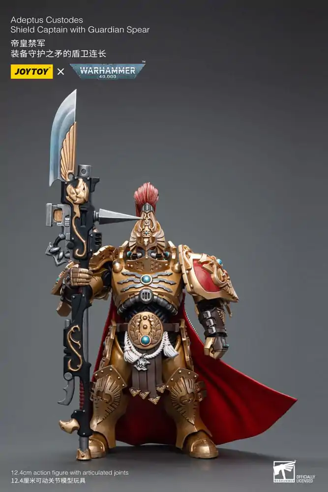 Warhammer 40k akcijska figura 1/18 Adeptus Custodes Shield Captain s Guardian Spear 12 cm fotografija proizvoda