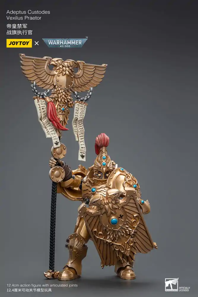 Warhammer 40k akcijska figura 1/18 Adeptus Custodes Vexilus Praetor fotografija proizvoda