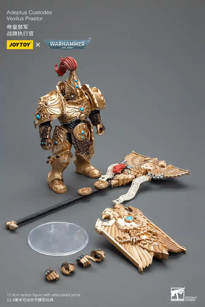 Warhammer 40k akcijska figura 1/18 Adeptus Custodes Vexilus Praetor fotografija proizvoda