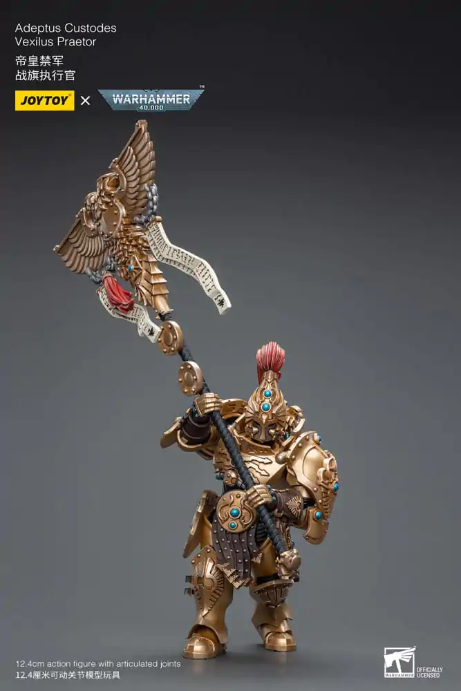 Warhammer 40k akcijska figura 1/18 Adeptus Custodes Vexilus Praetor fotografija proizvoda