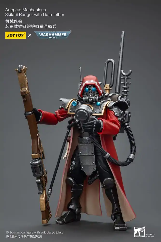 Warhammer 40k akcijska figura 1/18 Adeptus Mechanicus Skitarii Ranger with Data-tether 11 cm fotografija proizvoda