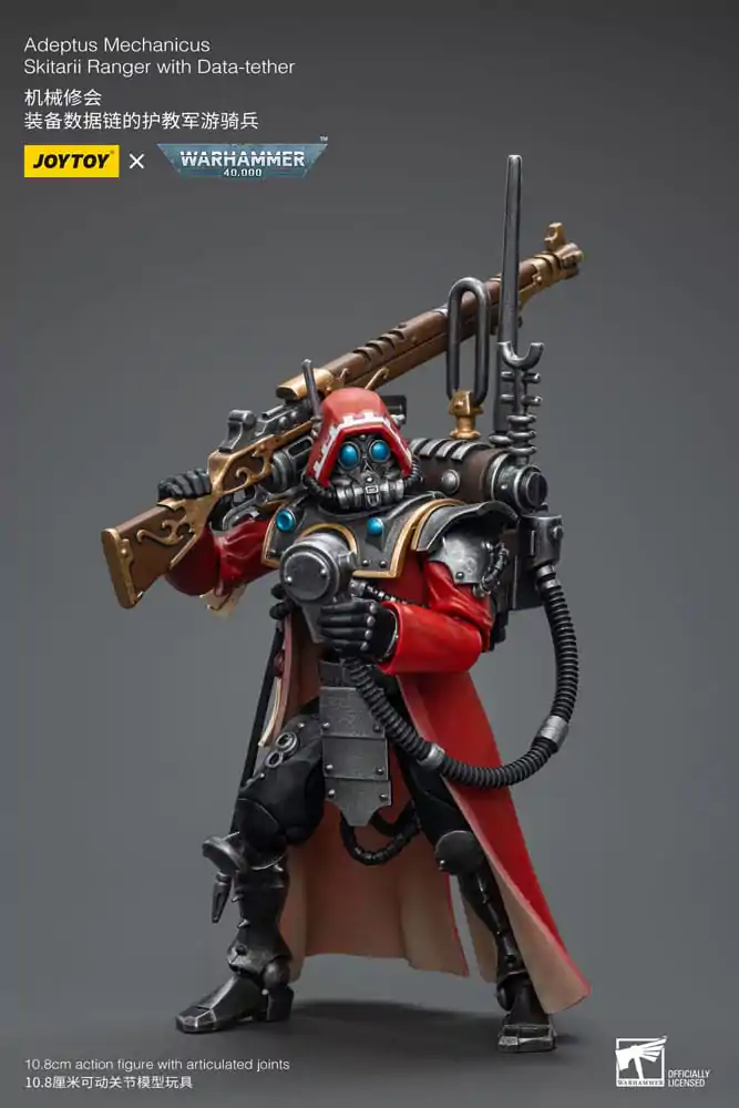 Warhammer 40k akcijska figura 1/18 Adeptus Mechanicus Skitarii Ranger with Data-tether 11 cm fotografija proizvoda