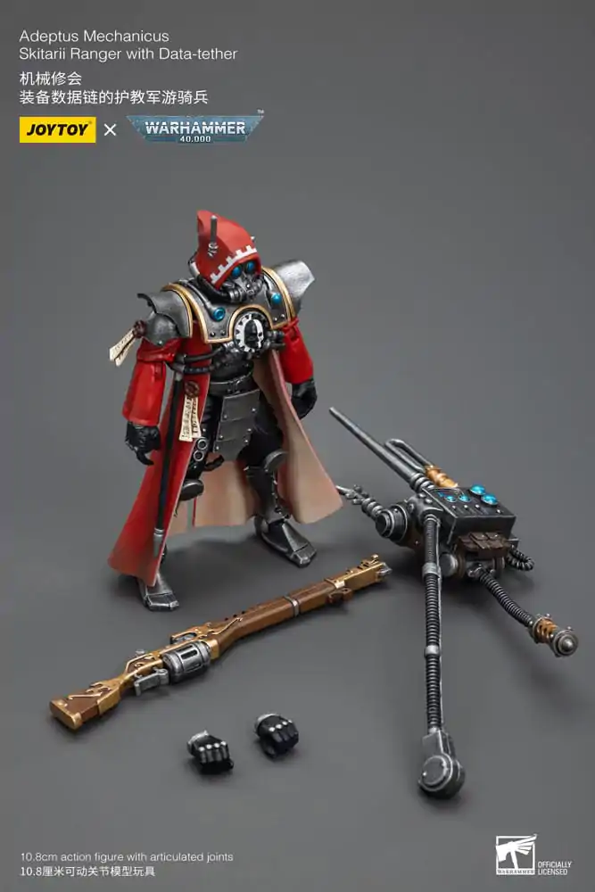 Warhammer 40k akcijska figura 1/18 Adeptus Mechanicus Skitarii Ranger with Data-tether 11 cm fotografija proizvoda