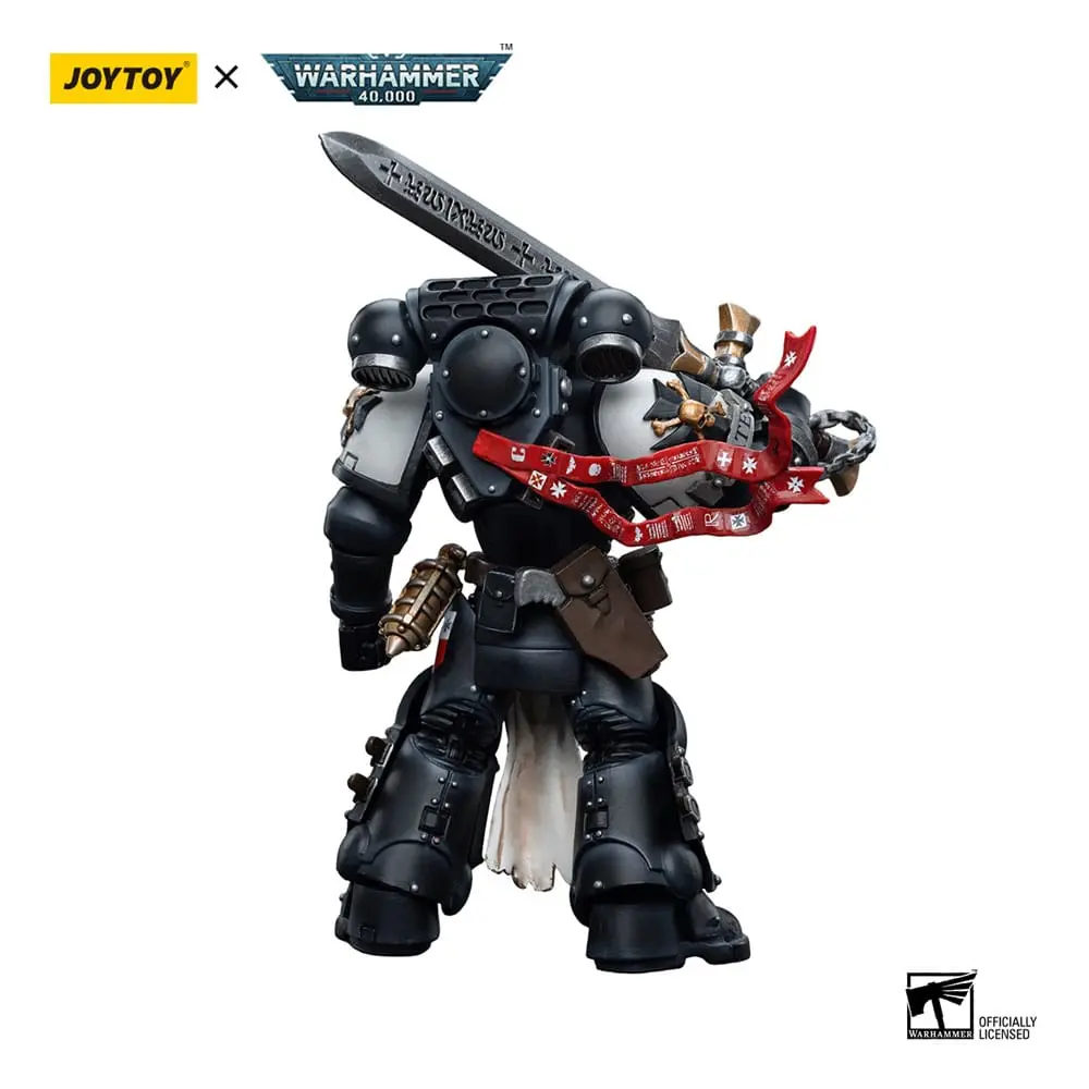 Warhammer 40k akcijska figura 1/18 Black Templars Emperor's Champion Bayard's Revenge 12 cm fotografija proizvoda