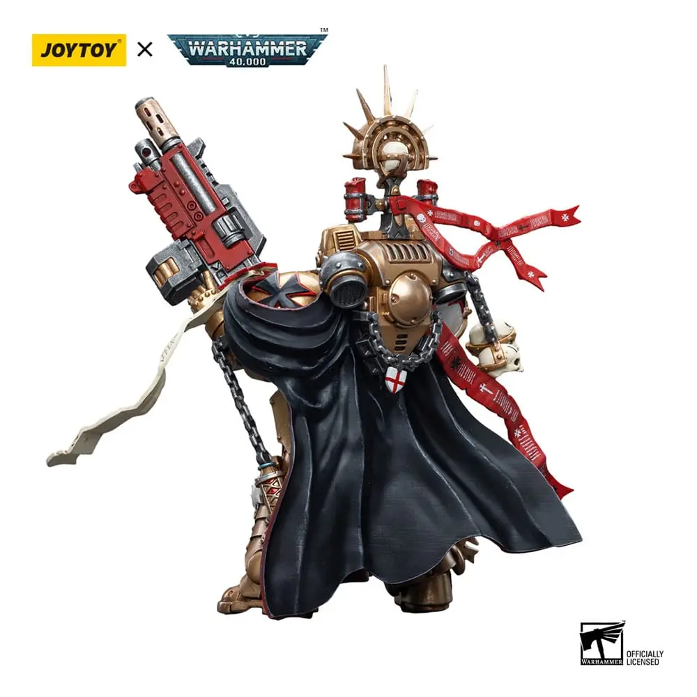 Warhammer 40k akcijska figura 1/18 Black Templars High Marshal Helbrecht 12 cm fotografija proizvoda