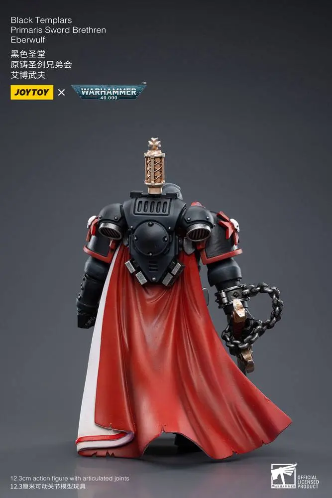 Warhammer 40k akcijska figura 1/18 Black Templars Primaris Sword Brethren Eberwulf 12 cm fotografija proizvoda