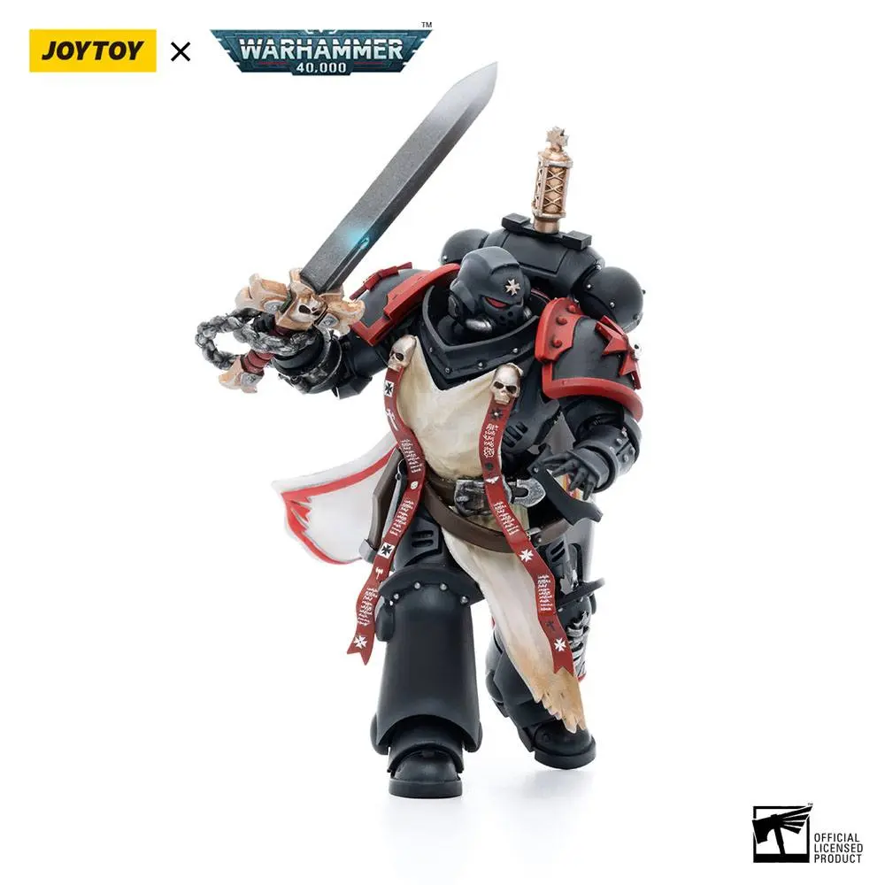 Warhammer 40k akcijska figura 1/18 Black Templars Primaris Sword Brethren Eberwulf 12 cm fotografija proizvoda