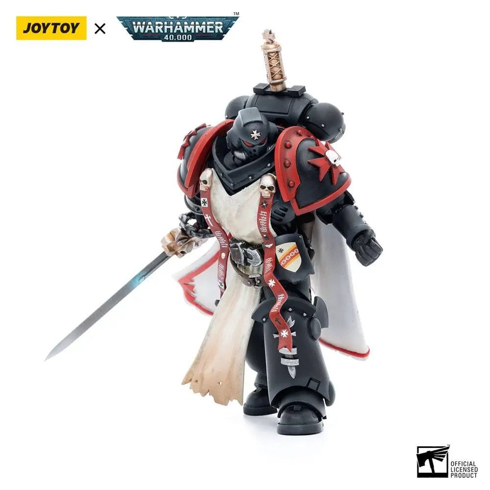 Warhammer 40k akcijska figura 1/18 Black Templars Primaris Sword Brethren Eberwulf 12 cm fotografija proizvoda