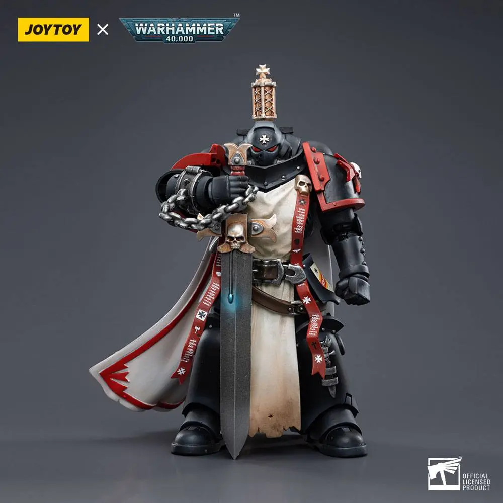 Warhammer 40k akcijska figura 1/18 Black Templars Primaris Sword Brethren Eberwulf 12 cm fotografija proizvoda