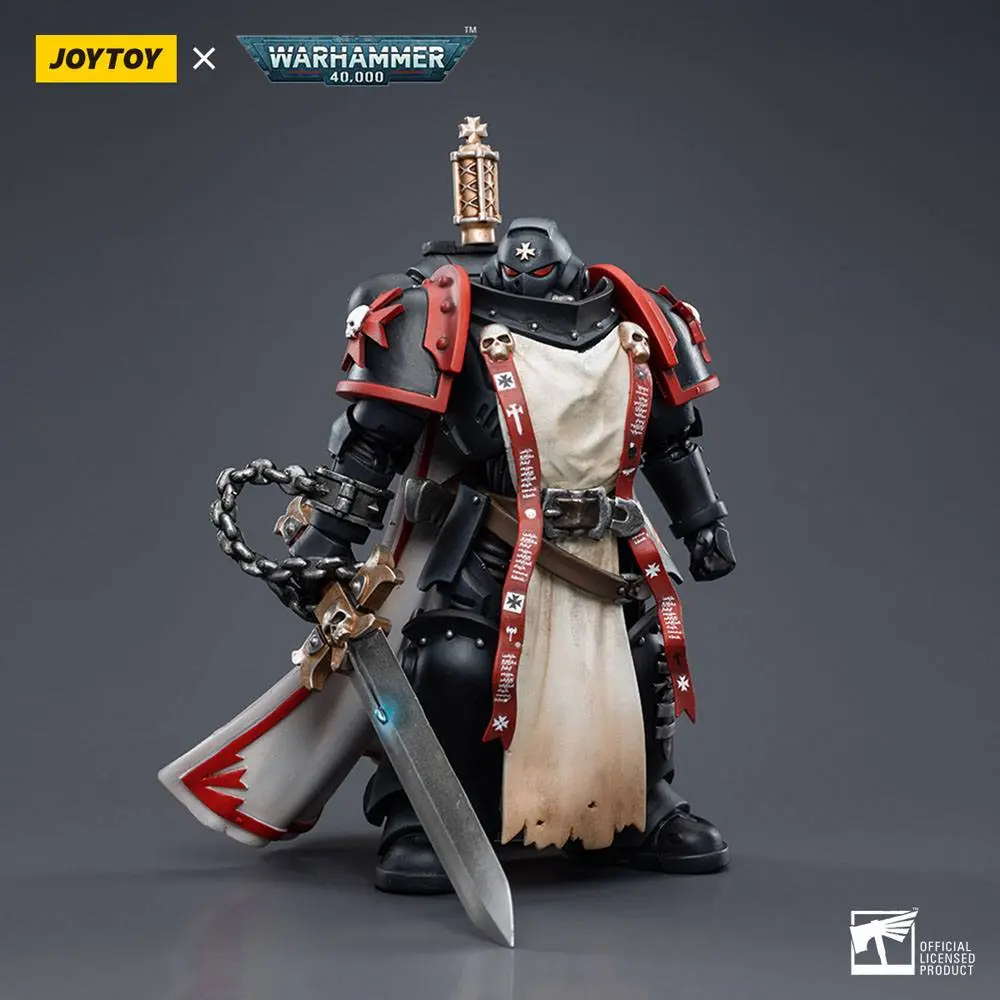 Warhammer 40k akcijska figura 1/18 Black Templars Primaris Sword Brethren Eberwulf 12 cm fotografija proizvoda