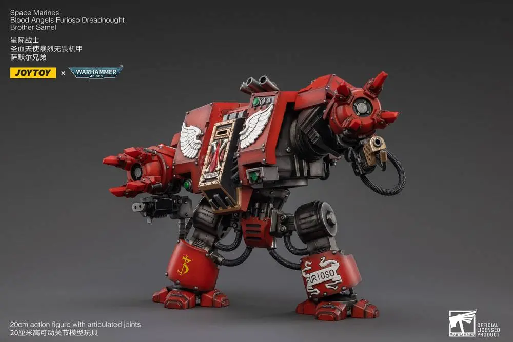 Warhammer 40k akcijska figura 1/18 Blood Angels Furioso Dreadnought Brother Samel 20 cm fotografija proizvoda