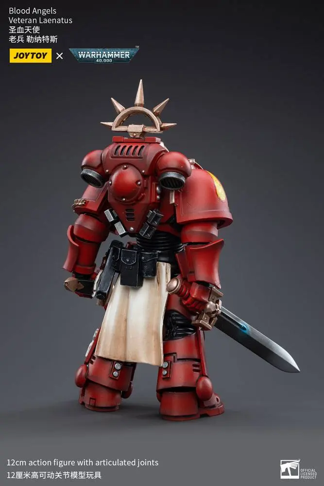 Warhammer 40k akcijska figura 1/18 Blood Angels Veteran Laenatus 12 cm fotografija proizvoda
