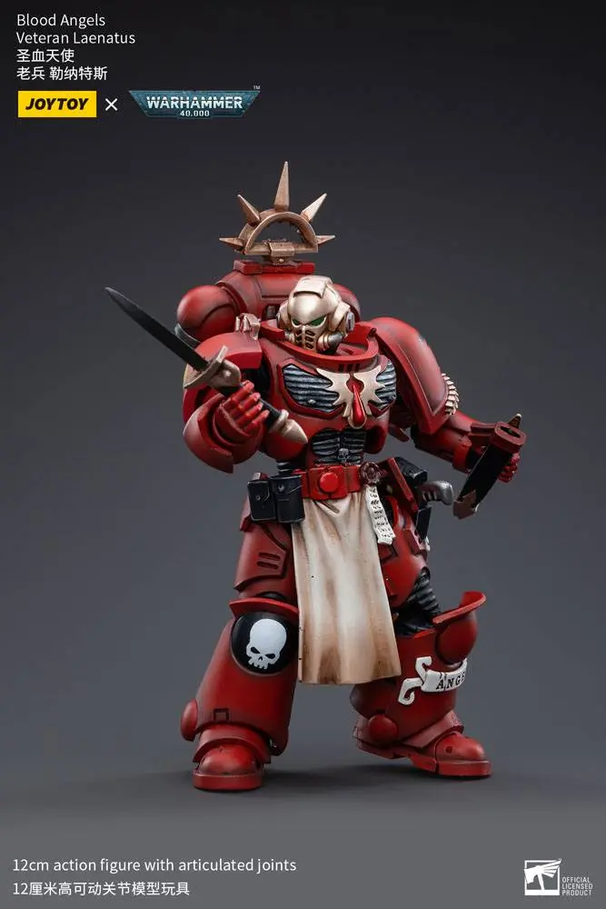 Warhammer 40k akcijska figura 1/18 Blood Angels Veteran Laenatus 12 cm fotografija proizvoda