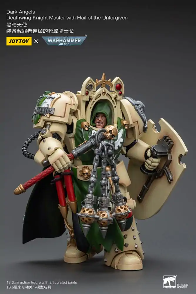 Warhammer 40k Akcijska Figura 1/18 Dark Angels Deathwing Knight Master s Flail of the Unforgiven 12 cm fotografija proizvoda