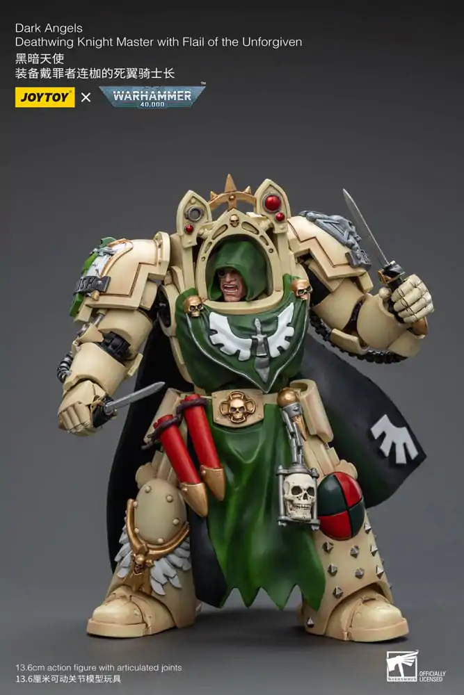 Warhammer 40k Akcijska Figura 1/18 Dark Angels Deathwing Knight Master s Flail of the Unforgiven 12 cm fotografija proizvoda