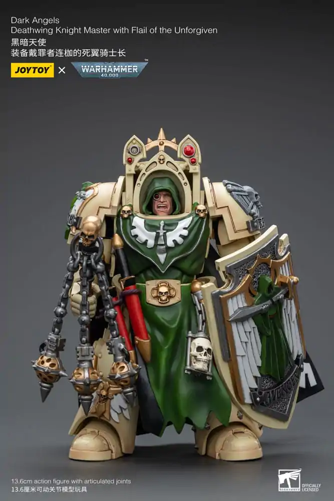 Warhammer 40k Akcijska Figura 1/18 Dark Angels Deathwing Knight Master s Flail of the Unforgiven 12 cm fotografija proizvoda
