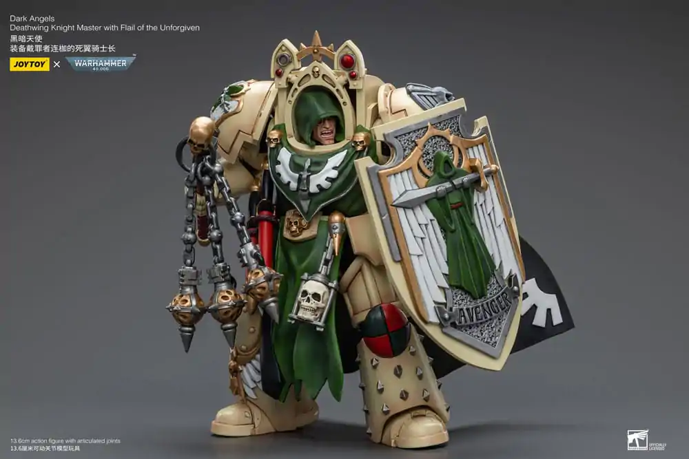 Warhammer 40k Akcijska Figura 1/18 Dark Angels Deathwing Knight Master s Flail of the Unforgiven 12 cm fotografija proizvoda