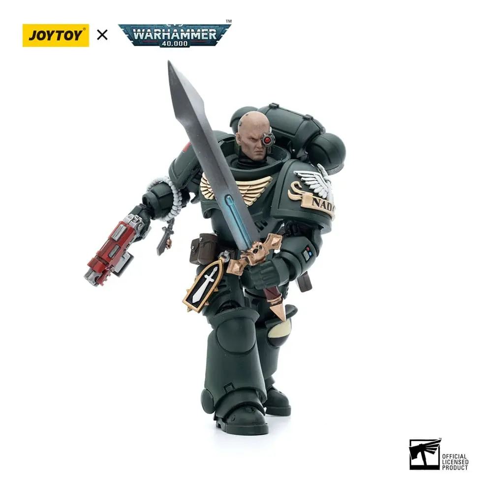 Warhammer 40k akcijska figura 1/18 Dark Angels Intercessors Brother Nadael 12 cm fotografija proizvoda