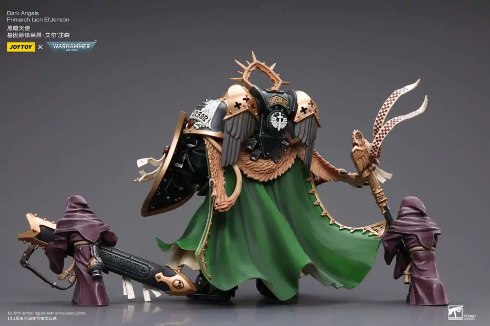 Warhammer 40k akcijska figura 1/18 Dark Angels Primarch Lion El' Jonson 18 cm fotografija proizvoda