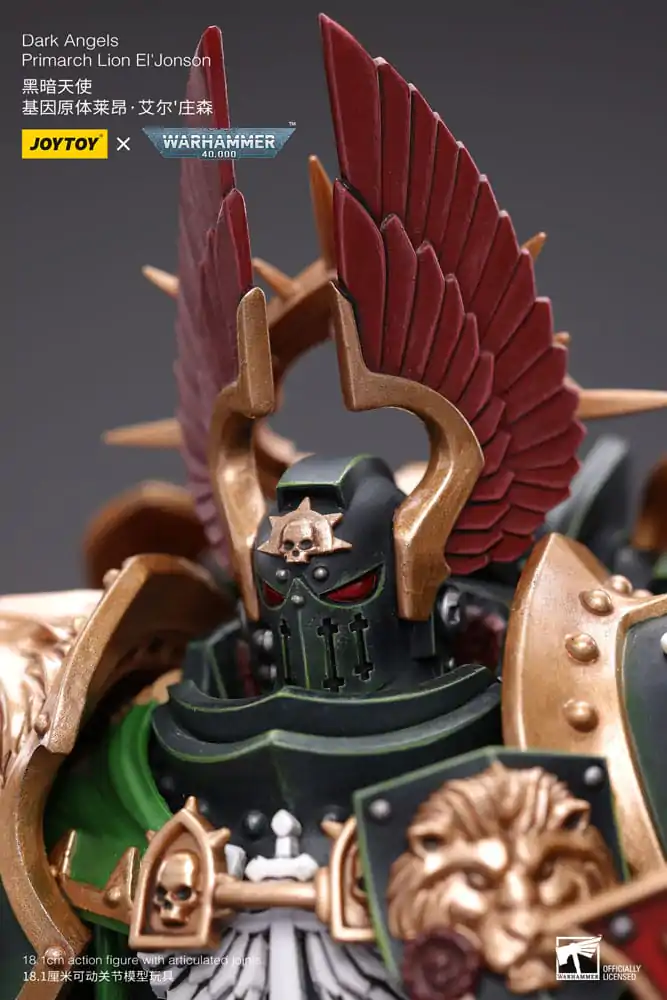 Warhammer 40k akcijska figura 1/18 Dark Angels Primarch Lion El' Jonson 18 cm fotografija proizvoda