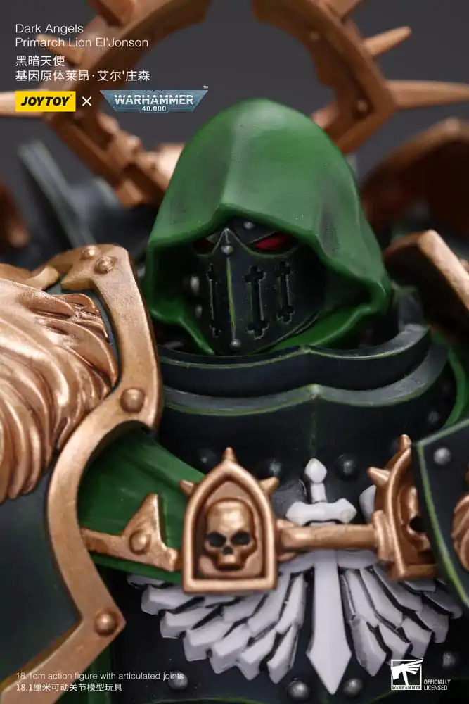 Warhammer 40k akcijska figura 1/18 Dark Angels Primarch Lion El' Jonson 18 cm fotografija proizvoda