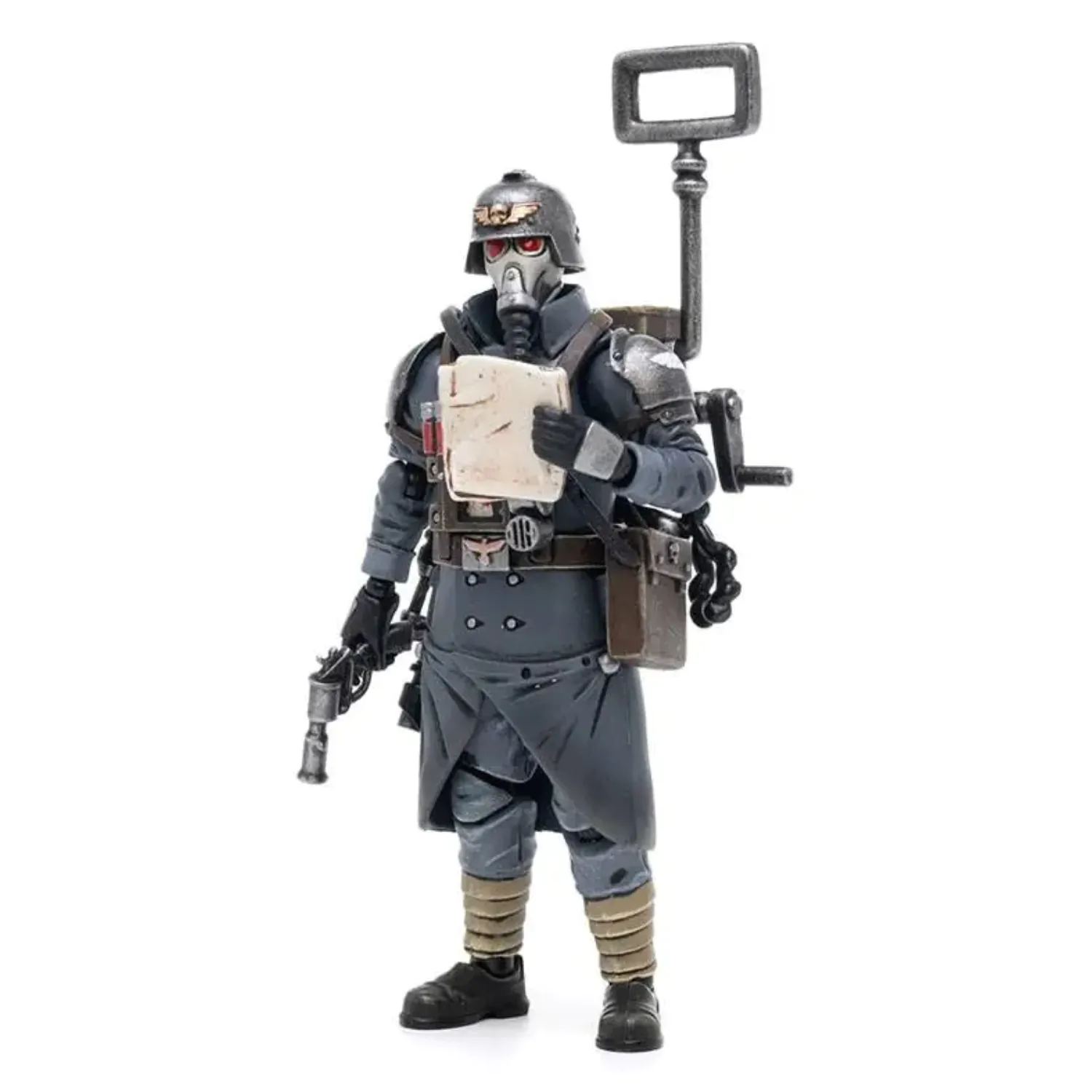 Warhammer 40k akcijska figura 1/18 Death Korps of Krieg Veteran Squad Guardsman Communications Specialist 10 cm fotografija proizvoda