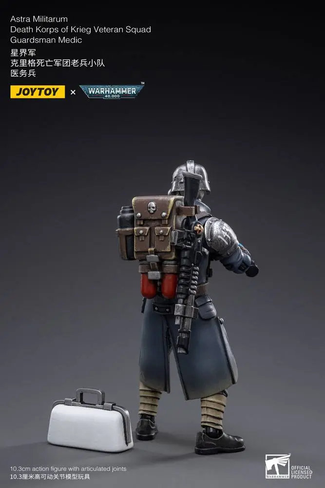 Warhammer 40k akcijska figura 1/18 Death Korps of Krieg Veteran Squad Guardsman Medic 10 cm fotografija proizvoda