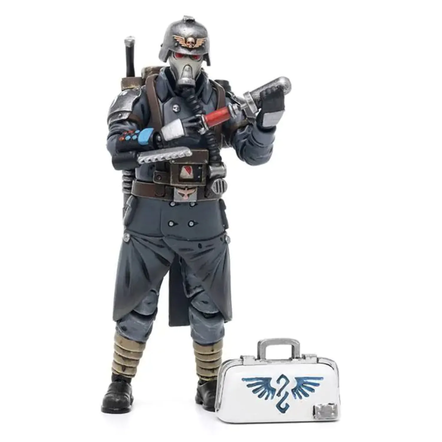 Warhammer 40k akcijska figura 1/18 Death Korps of Krieg Veteran Squad Guardsman Medic 10 cm fotografija proizvoda