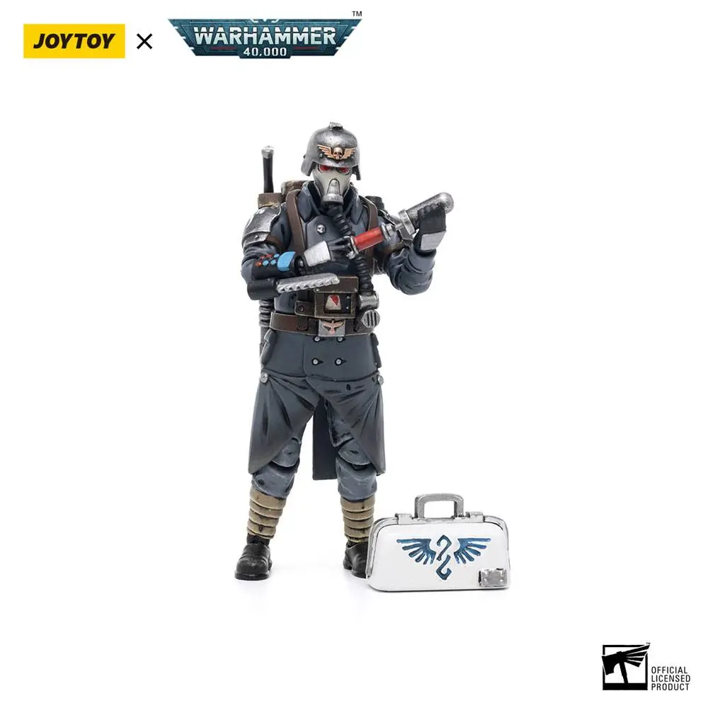 Warhammer 40k akcijska figura 1/18 Death Korps of Krieg Veteran Squad Guardsman Medic 10 cm fotografija proizvoda