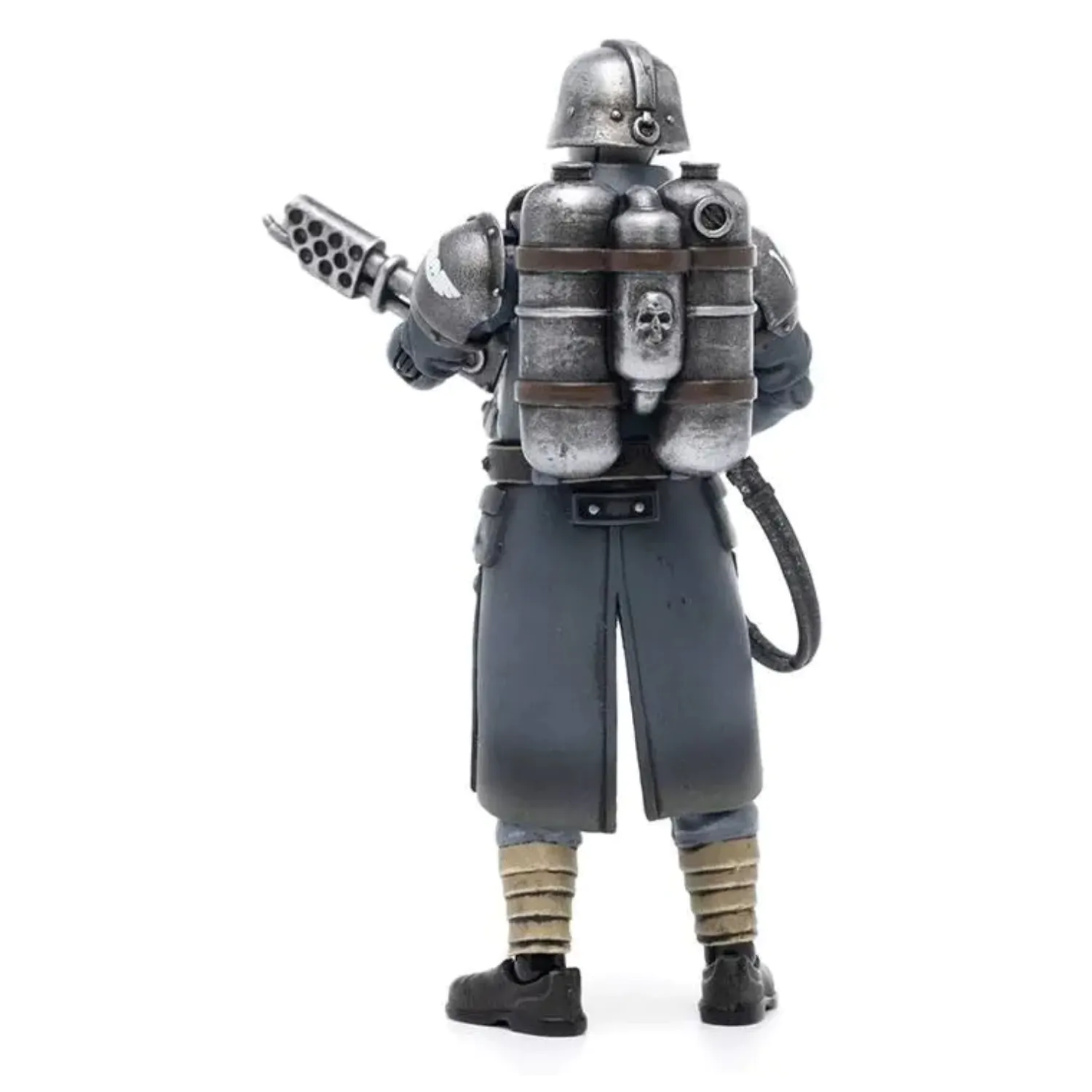 Warhammer 40k akcijska figura 1/18 Death Korps of Krieg Veteran Squad Guardsman s bacačem plamena 10 cm fotografija proizvoda