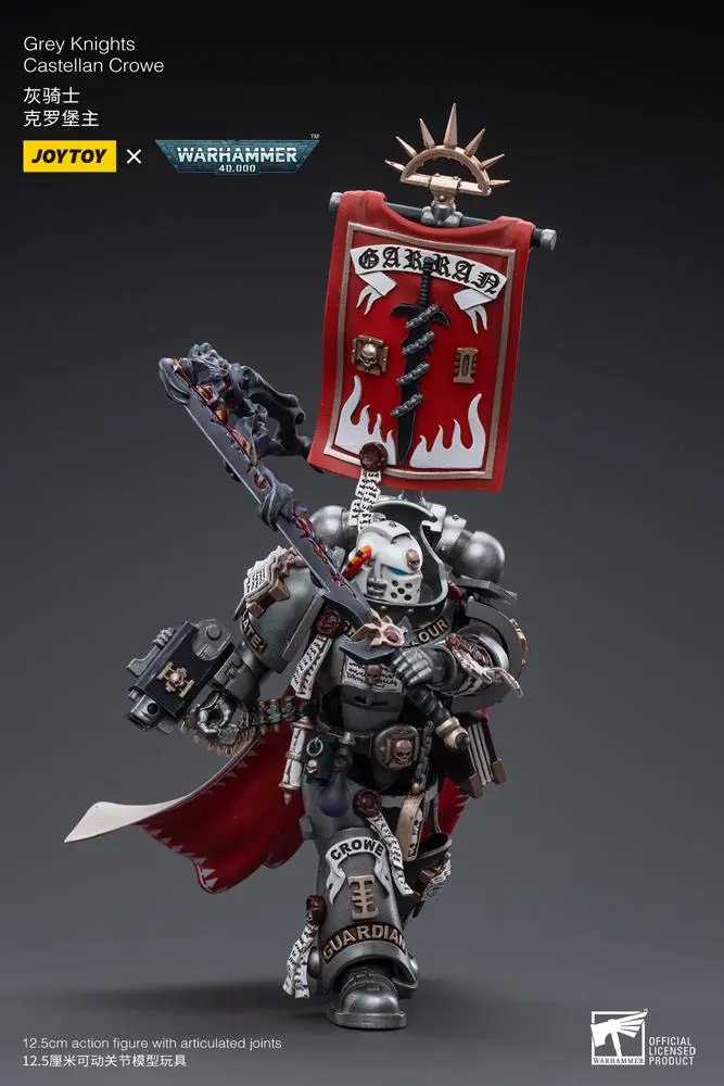Warhammer 40k akcijska figura 1/18 Grey Knights Castellan Crowe 12 cm fotografija proizvoda