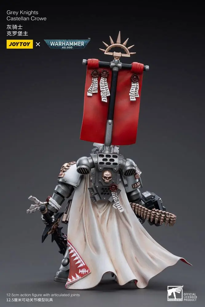 Warhammer 40k akcijska figura 1/18 Grey Knights Castellan Crowe 12 cm fotografija proizvoda