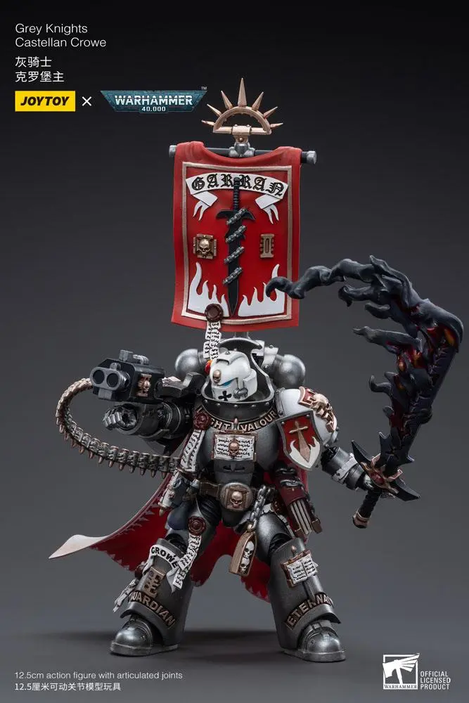 Warhammer 40k akcijska figura 1/18 Grey Knights Castellan Crowe 12 cm fotografija proizvoda