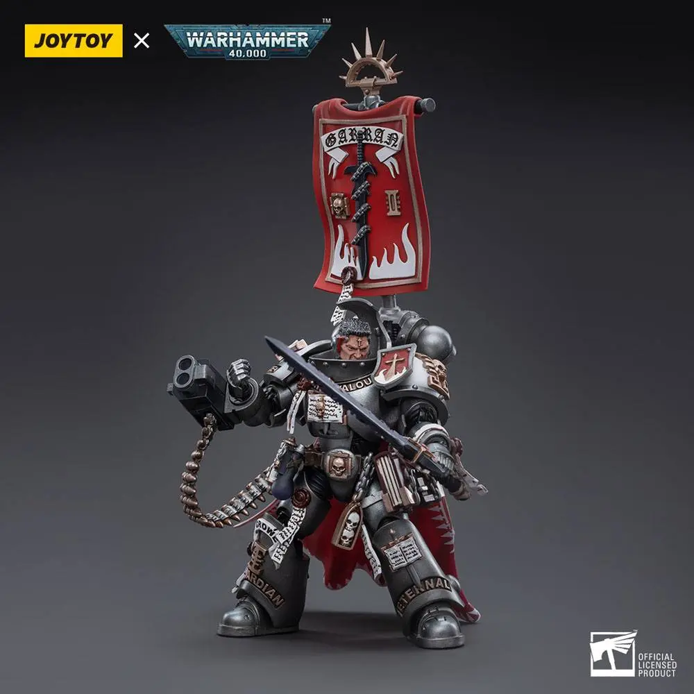 Warhammer 40k akcijska figura 1/18 Grey Knights Castellan Crowe 12 cm fotografija proizvoda