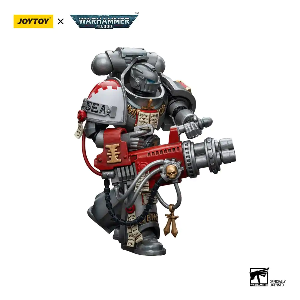 Warhammer 40k akcijska figura 1/18 Grey Knights Strike Squad Grey Knight s Psilencerom 12 cm fotografija proizvoda