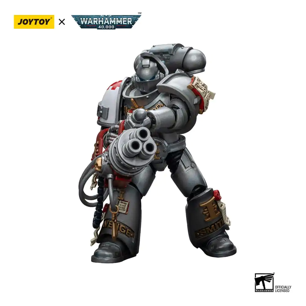 Warhammer 40k akcijska figura 1/18 Grey Knights Strike Squad Grey Knight s Psilencerom 12 cm fotografija proizvoda