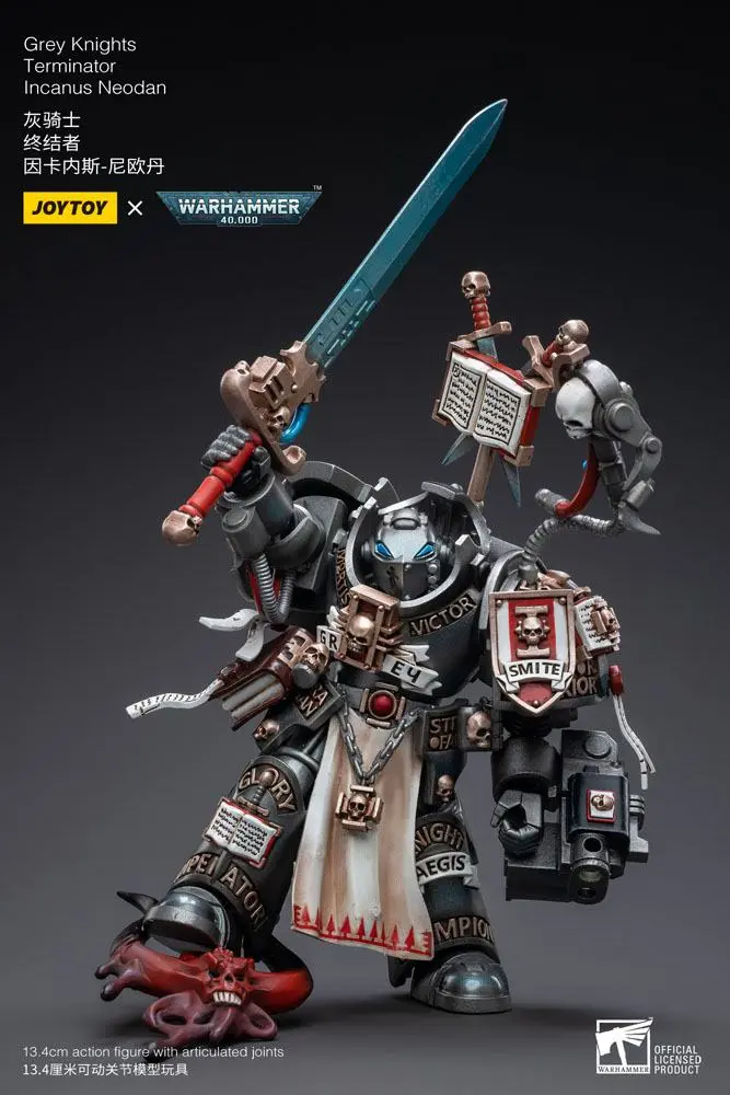 Warhammer 40k akcijska figura 1/18 Grey Knights Terminator Incanus Neodan 13 cm fotografija proizvoda