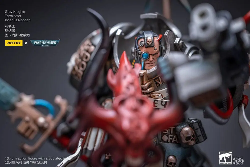 Warhammer 40k akcijska figura 1/18 Grey Knights Terminator Incanus Neodan 13 cm fotografija proizvoda