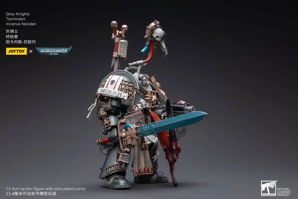 Warhammer 40k akcijska figura 1/18 Grey Knights Terminator Incanus Neodan 13 cm fotografija proizvoda