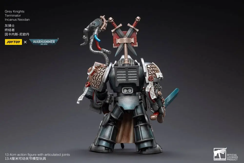 Warhammer 40k akcijska figura 1/18 Grey Knights Terminator Incanus Neodan 13 cm fotografija proizvoda